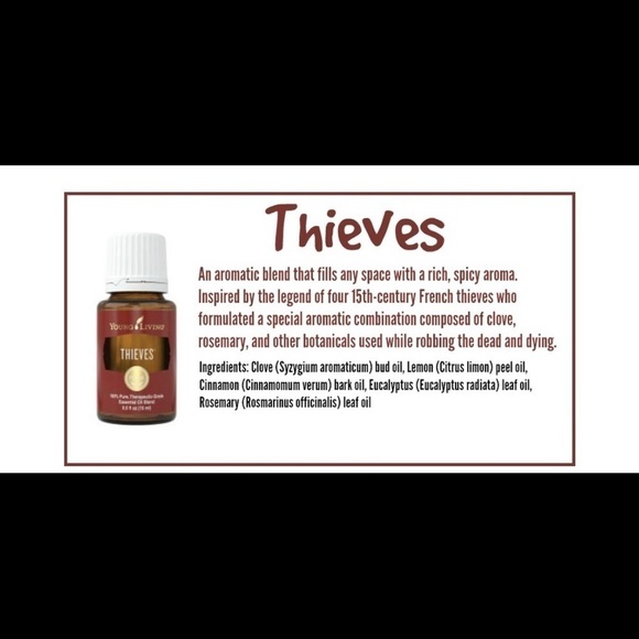 Young Living Thieves Essential Oil - Picture 2 of 4